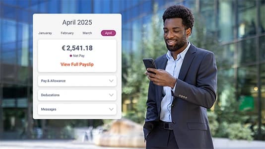 Payslip widget